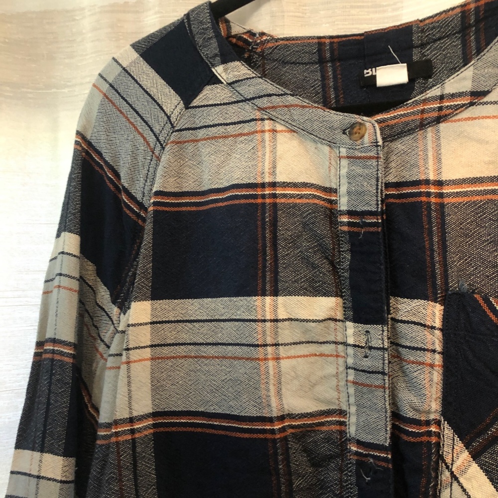 BDG CROPPED FLANNEL